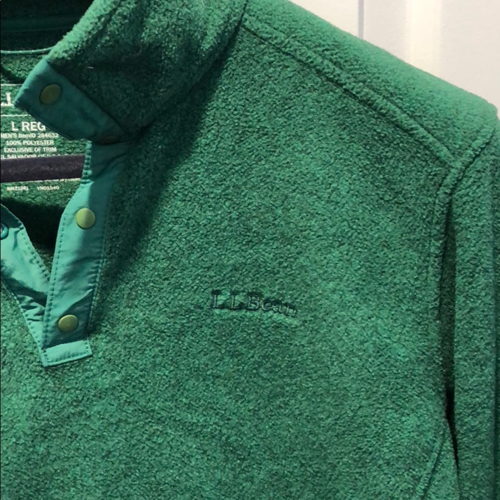 Men’s LL Bean Fleece size L